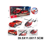 Elicopter si masinuta cu inertie,cu sunete si lumini (72188)