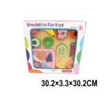 R 9A / 1 (76655) Jucarie set alimente de taiat din lemn (76655)