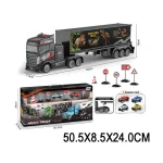 Trailer cu inertie in set cu masinute (830444)