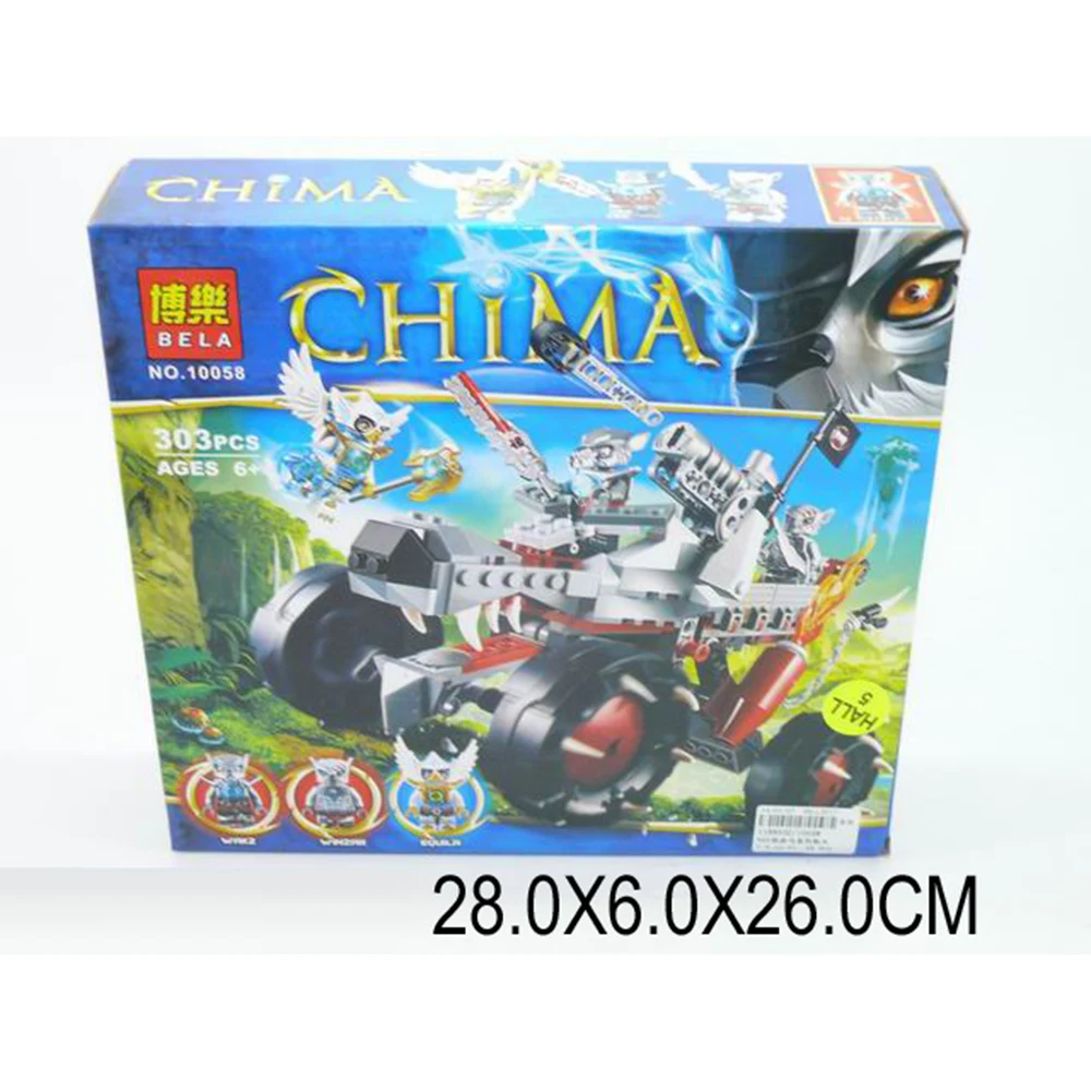 95326 Constructor CHIMA 303 elemente (95326) - imagine 1