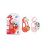 Jucărie de dentiție cu zornăitoare – căluț de mare, Huanger HE0136 (20113) - imagine 3