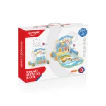 Premergător 2 în 1 cu covoraș de joacă și activități, Huanger HE0612 (19605) - imagine 4