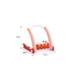 Premergător 2 în 1 cu covoraș de joacă și activități muzicale, Huanger HE0634 (19557) - imagine 2