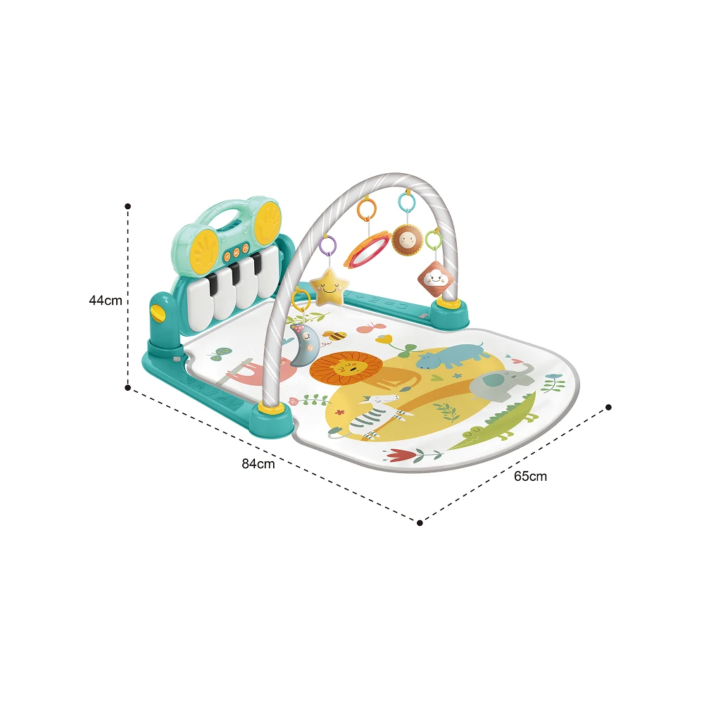 HE0635(3) Covoraș de joacă educativ cu pian muzical, Huanger HE0635 (20007) - imagine 1