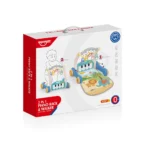 Premergător 2 în 1 cu pian muzical și covoraș de joacă, Huanger HE0637 (19759) - imagine 4