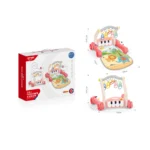 Premergător 2 în 1 cu pian muzical și covoraș de joacă, Huanger HE0638 (19742) - imagine 3