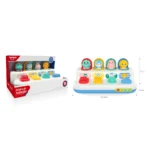 Jucărie educativă pop-up cu animăluțe, Huanger HE8075 (19803) - imagine 2