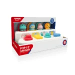 Jucărie educativă pop-up cu animăluțe, Huanger HE8075 (19803) - imagine 3