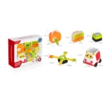 Set educativ senzorial cu activități și mașinuță, Huanger HE8083 (19711) - imagine 2