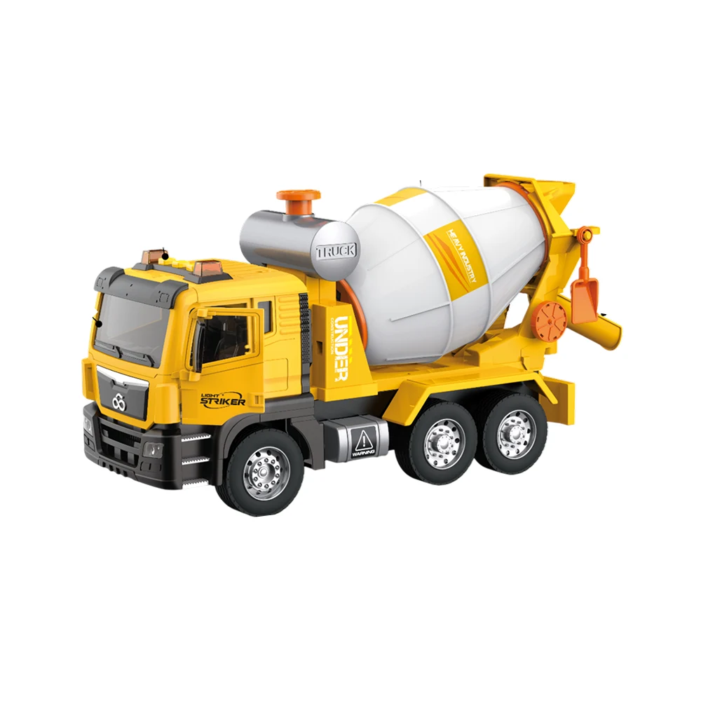 WY1111A Autospecială betonieră cu inerție, lumini și sunete - 1:10 - WY1111A ,Wenyi (11116) - imagine 1