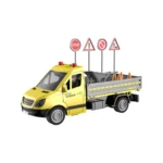 Autospecială de întreținere urbană cu inerție, lumini și sunete - 1:16 - WY593A ,Wenyi (15933)
