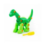 Constructor dinozaur Diplodocus – 35 piese, Polesie (77165)