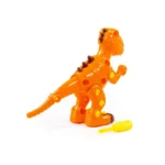 Constructor dinozaur Tiranozaur – 40 piese, Polesie (77158) - imagine 3