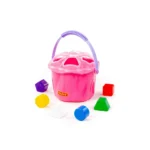 Găletușă educativă cu sorter de forme, Polesie (93479)