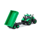 Tractor cu inerție și remorcă Progress, verde (în cutie), Polesie (91260) - imagine 3