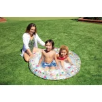 Piscină gonflabilă pentru copii Ice Pop cu minge și colac, 122×25 cm, 150 L, 2+ ani, Intex (59460) - imagine 2