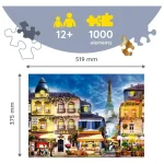 Aleea franceza, 1000 elemente din lemn (20142) - imagine 4