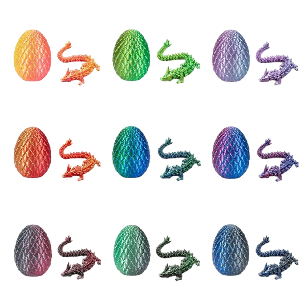 21508 Dragon 3D în ou (21508) - imagine 1