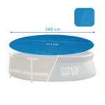 Prelată solară 348 cm pentru piscină rotundă 366 cm, Intex (28012)