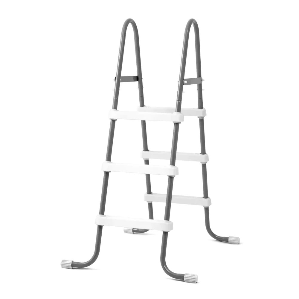 28064(1) Scară pentru piscine cu înălțime până la 91 cm, 3 trepte, fără platformă, Intex (28064) - imagine 1