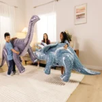 Dinozaur gonflabil – Triceratops / Brontosaurus, 2 modele, 3+ ani, Intex (48594) - imagine 7