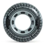 Colac gonflabil de înot tip anvelopă cu mânere, 114 cm, max. 100 kg, 9+ ani, Intex (56268)