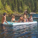 Saltea gonflabilă pentru apă Water Lounge, 310×183×18 cm, max. 400 kg, Intex (56289) - imagine 7