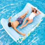 Plută gonflabilă cu baldachin Tropical Lounge, 224×150×165 cm, max. 200 kg, Intex (56294) - imagine 5