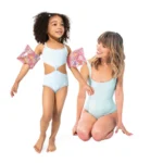 Aripioare de înot gonflabile Sweet Blossom, 23×15 cm, 3–6 ani, Intex (56669) - imagine 3