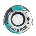 Colac gonflabil cu plasă, spătar și mânere Aqua River Run 1, 135 cm, max. 100 kg, Intex (56825) - imagine 3