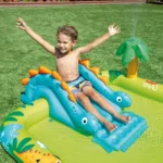 Centru de joacă gonflabil Micul Dino, 191×152×58 cm, 143 L, max. 54 kg, 2+ ani, Intex (57166) - imagine 4