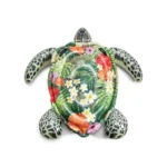 Plută gonflabilă Broscuță țestoasă cu mânere, 191×170 cm, max. 80 kg, 3+ ani, Intex (57555) - imagine 3