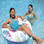 Colac gonflabil cu mвnere Summer Dreams 97 cm, max. 80 kg, 3 culori, 9+ ani, Intex (58263) - imagine 2