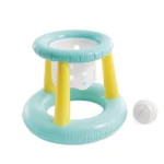Set de joacă gonflabil pentru baschet în apă, cu coș și minge, 67×55 cm, 3+ ani, Intex (58504)