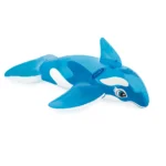 Plută gonflabilă Balenă cu mânere, 152×114 cm, max. 40 kg, 3+ ani, Intex (58523)