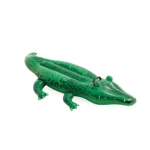 Plută gonflabilă Crocodil cu mânere, 168×86 cm, max. 40 kg, 3+ ani, Intex (58546)