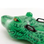 Plută gonflabilă Crocodil mare cu mânere, 203×114×25 cm, max. 80 kg, 3+ ani, Intex (58562) - imagine 4