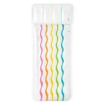 Saltea gonflabilă pentru apă Curcubeu, 203×84 cm, 14+ ani, Intex (58724)