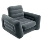 Fotoliu gonflabil extensibil cu suport pentru pahar, 117Ч224Ч66 cm, max. 100 kg, Intex (66551)