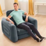 Fotoliu gonflabil extensibil cu suport pentru pahar, 117Ч224Ч66 cm, max. 100 kg, Intex (66551) - imagine 3