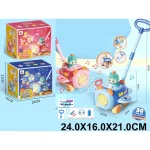 Jucărie cu mâner cu baloane de săpun (lumini/muzică) (71992)