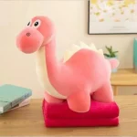 Jucarie din plus cu plapuma "Dino verde" (86879)