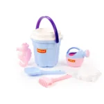 Set pentru nisip cu găletușă și forme, Polesie (93325)