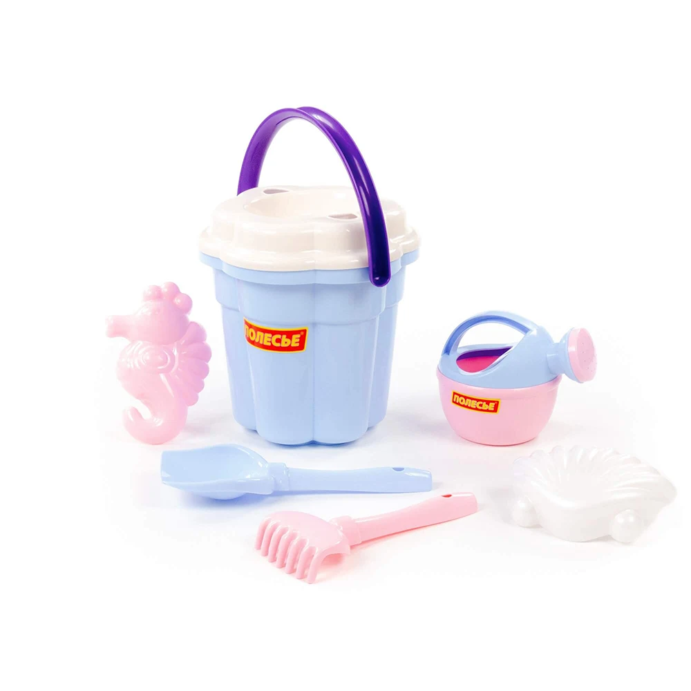 93325 Set pentru nisip cu găletușă și forme, Polesie (93325) - imagine 1