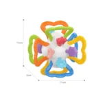 Minge senzorială cu zornăitoare și dentiție, Huanger HE0198 (19568)