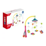 Carusel muzical pentru pătuț cu avion, Huanger HE0303 (420144) - imagine 2