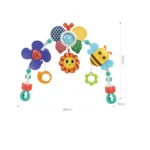 Arc de activități cu jucării suspendate pentru bebeluși, Huanger HE0306 (19780)