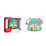 Pian muzical interactiv în formă de elefant, Huanger HE0549 (19681) - imagine 2