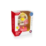 Jucărie muzicală carusel pentru bebeluși, Huanger HE8051 (19841) - imagine 3