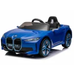Mașină electrică pentru copii BMW i4 (JE1009/3 albastru)